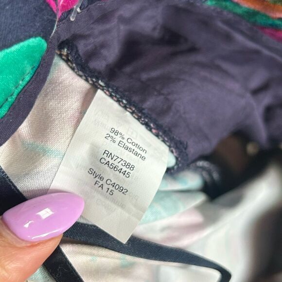 J.Crew Floral A Line Skirt - Picture 4 of 4